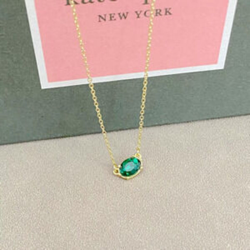 kate spade Green CZ Choker